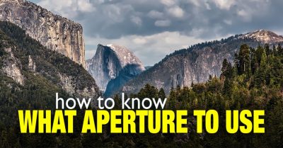 How to Know What Aperture to Use