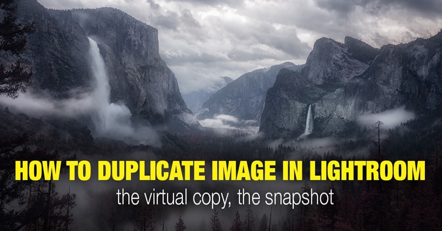 How to duplicate a photo in Lightroom