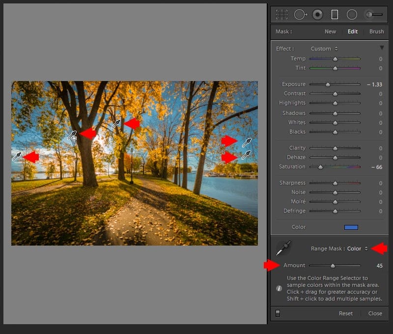 Lightroom Range Mask: Advanced Color Masking in Lightroom • PhotoTraces