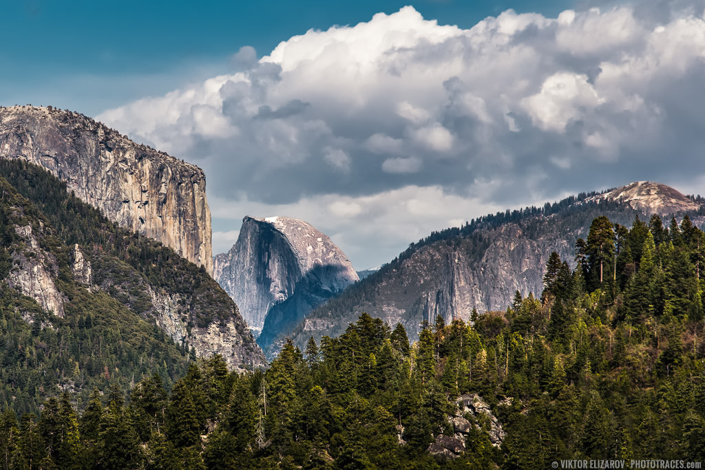 Yosemite National Park. Half Dome.