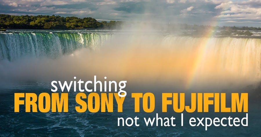 Fujifilm vs Sony. Switching from Sony to Fujifilm. Not What I Expected At All