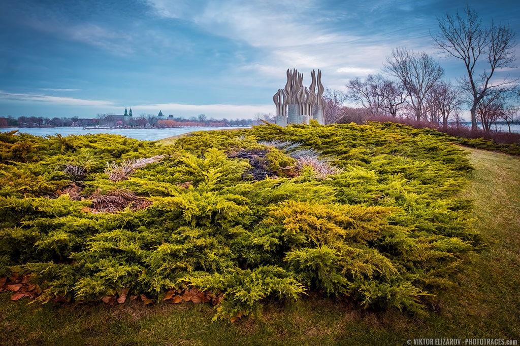 Montreal, Rene Levesque Park - winter landscape photo 