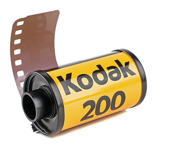 Roll of Kodak ISO 200 film