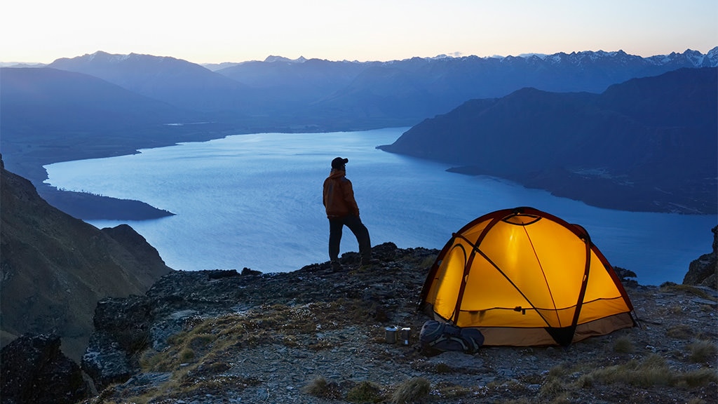 Camping in New Zealand
