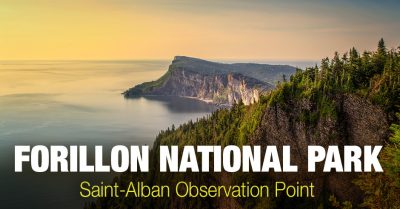Forillon National Park – Aerial Photography from Saint-Alban Observation Point