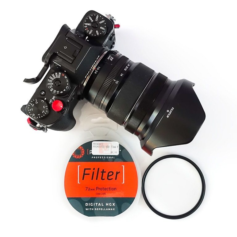 Fujifilm camera and UV Protection Filter