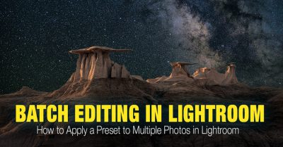 Lightroom Panorama: Shooting and Stitching Panorama In Lightroom 9