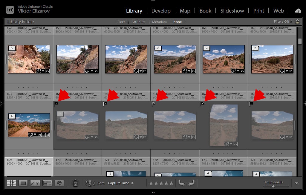 How to Delete Rejected Photos in Lightroom (My Culling Method) 3