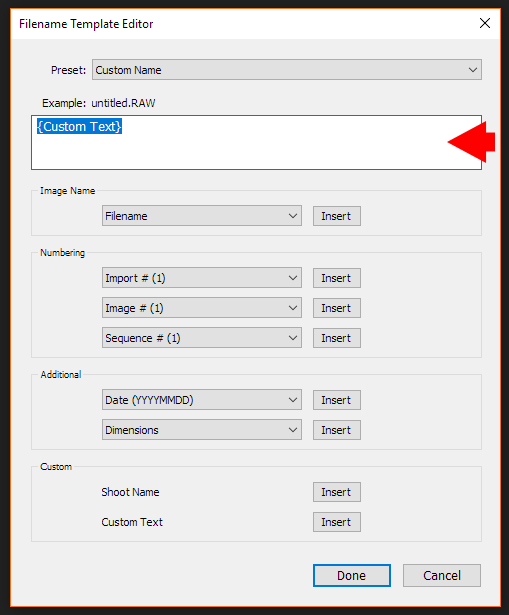 How to Rename Files in Lightroom for Better Image Discovery & Organization 8