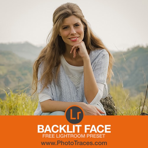 Backlit Face: Free Portrait Lightroom Preset 1