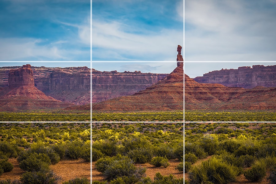 rule of thirds examples before and after