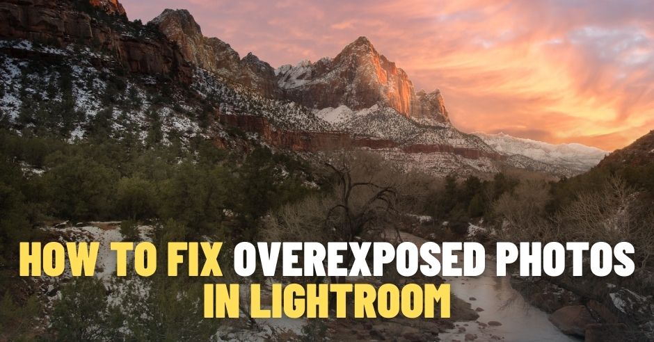 How to Fix an Overexposed Photo in Lightroom