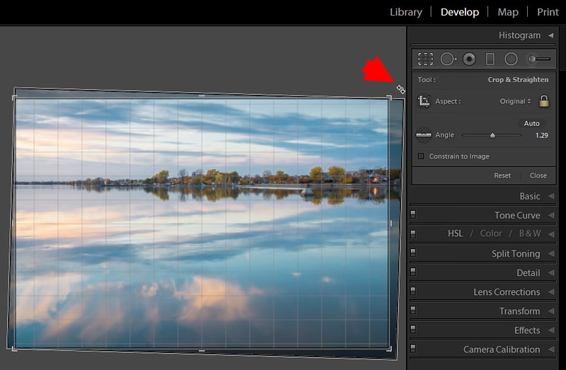 How to Straighten a Photo in Lightroom – 3 Step Approach 10