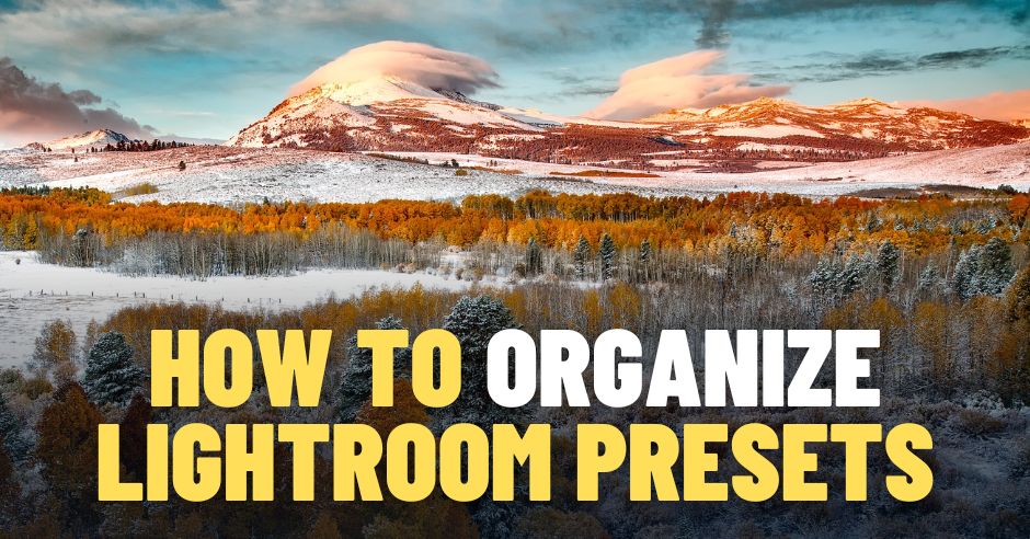 Learn how to Arrange Lightroom Presets • PhotoTraces