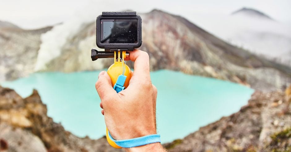 Waterproof GoPro in rain