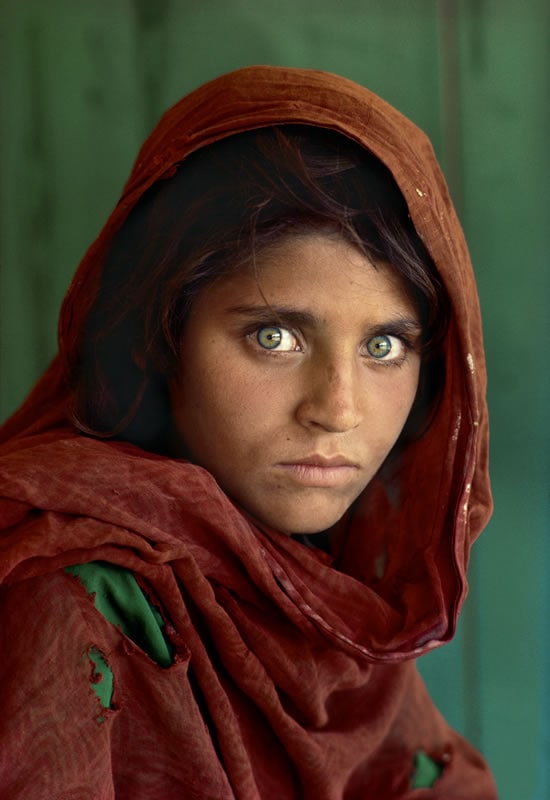 World Famous Photos: Sharbat Gula - Steve McCurry – 1984