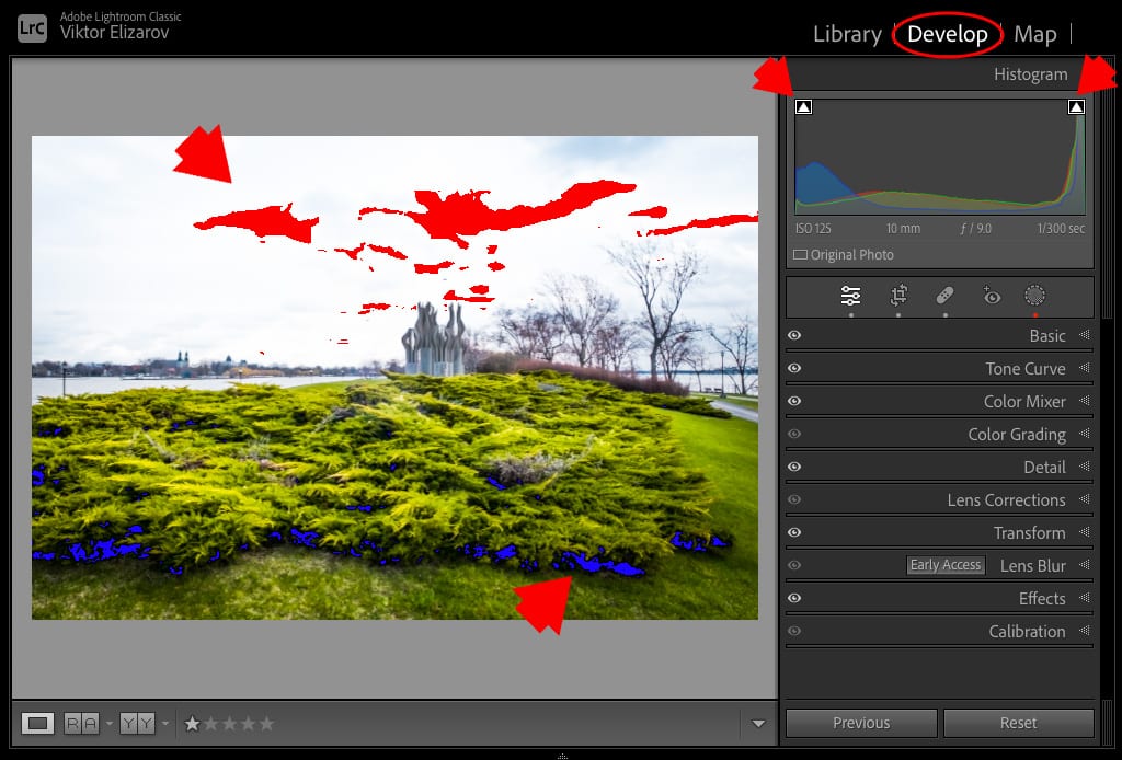 How to Use the Histogram in Lightroom